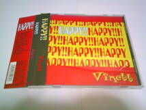 Vinett CD「HAPPY!!」Eliphas Levi BAISER Aliene Ma'riage SULFURIC ACID_画像1