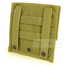 FLYYE　Molle Right-Angle Administrative Pouch　PH-C021　KH色_画像2