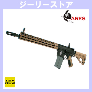 メーカー協賛★ゴールデンウィークSALE 電動ガン ARES 【AMOEBA PRO】 M4-KM13 アサルトライフル デザートカラー DE