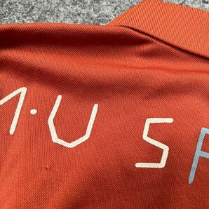 エムユースポーツ MU SPORTS ポロシャツ 長袖 犬日本製 ブラウン系 40 レディースの画像8