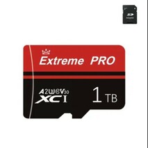 MicroSD メモリ 1TB SDカードアダプタ付き Class10_画像1