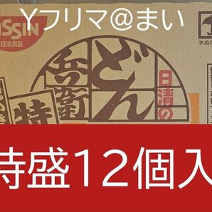 日清のどん兵衛 特盛かき揚げ天ぷらうどん 138g×12個