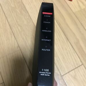 11ac 2×2対応Wi-Fiルーター エアステーション WSR-1166DHP3-BK （ブラック）の画像4