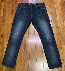 ■AMERICAN EAGLE OUTFITTERS■アメリカンイーグルのストレッチデニム(ジーンズ)■SLIM・W33