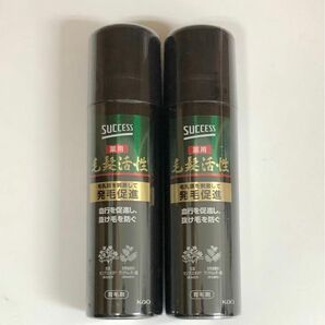 花王 サクセス薬用毛髪活性 無香料185g × 2本セット