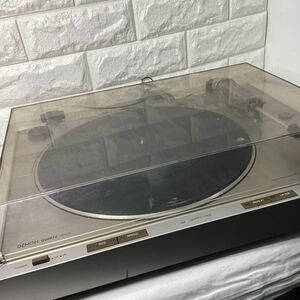 動作確認済み　DENON　QUARTZ　DP-21F　デノン　ターンテーブル　レコードプレーヤー　針付き　DL-60　TURNTABLE オーディオ機器 