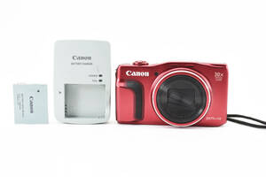 ☆CANON PowerShot SX710 HS レッド　バッテリー、充電器付き♪　♯2456
