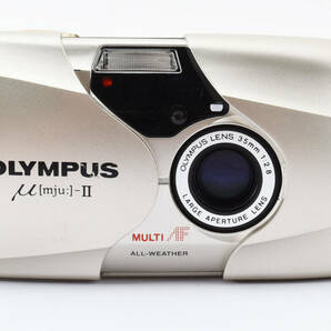 OLYMPUS オリンパス mju μ II ミューⅡ コンパクトフィルムカメラ ♯2571の画像3