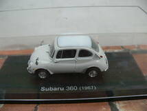 スバル 360 (1967) 1/43スケール 国産名車コレクション (ミニカー)_画像1