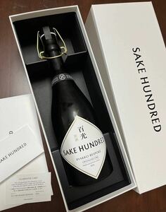 [SAKE HUNDRED 100 свет другой .BYAKKO BESPOKE ]SAKE HUNDRED 100 свет другой .BYAKKO BESPOKE 2022 японкое рисовое вино (sake) 720ml 15% производство 2023 год 9 месяц коробка / брошюра есть 