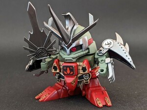 ◆闇将軍　雑駆頭　ザクト　闇の鎧　暗黒砲　BB戦士　SDガンダム　塗装済完成品　バンダイ プラモデル　ガンプラ