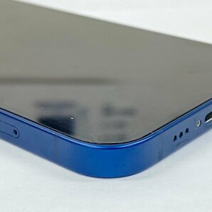 SIMフリー iPhone12 64GB ブルー バッテリー最大容量：80％ 本体のみ 管理番号：4-12【安心保証】の画像8