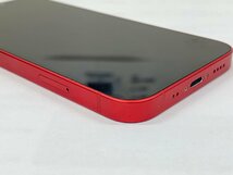 美品　SIMフリー　iPhone12 mini　128GB　(PRODUCT)RED　バッテリー：83％　判定○　本体のみ　管理番号：4-19【安心保証】_画像8