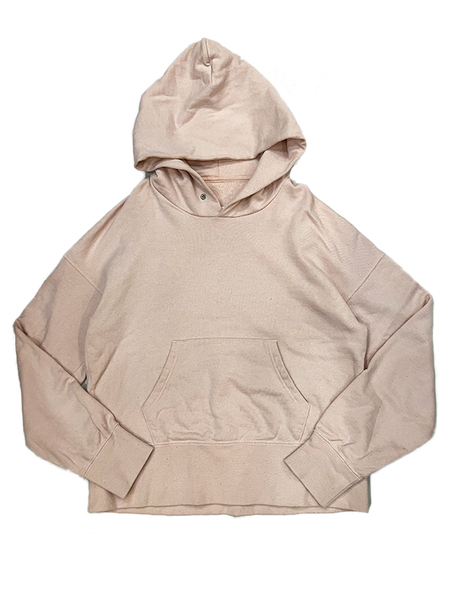 visvim ヴィズヴィム COURT HOODIE P.O.(C/WS) プルオーバーパーカー MENS3 ピンク 定価69300円 カシミヤ 日本製