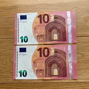 10ユーロ紙幣　2枚　コレクション
