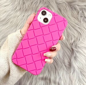 iPhone14【ピンク】　シリコンケース　iPhone14PLUSケース アイフォン カバー