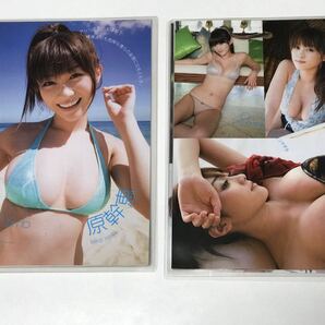 150μフィルム厚手ラミネート加工 杉原杏璃&原幹恵&次原かな15ページ 雑誌の切り抜き ビキニ水着 グラビアの画像3