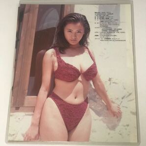 [150μフィルム厚手ラミネート加工］ 青木裕子5ページ 雑誌の切り抜き ハイレグ水着 グラビアの画像1