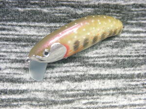 SH59 貝貼り岩魚50s4.7g 阜鵜 ハンドメイドミノー