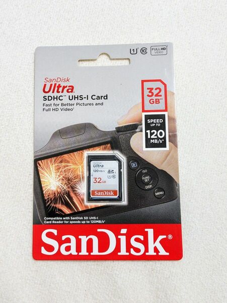 【未開封】SanDisk Ultra SDHC UHS-Ⅰ Card 32GB SDカード