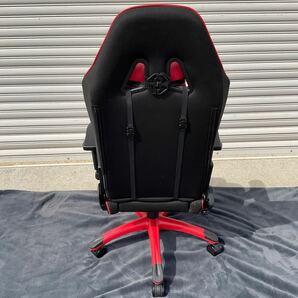 営MK91-家CY AKRACING エーケーレーシング ゲーミングチェア 椅子 レッド ブラック チェア オフィスチェア 180度リクライニング の画像2