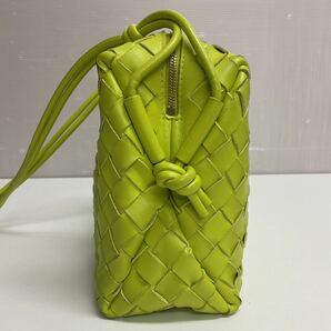 営YY37-60Y BOTTEGA VENETA ボッテガヴェネタ ループバッグ ショルダーバッグ レディースバッグ W約22cm H約15cm D約9cmの画像4