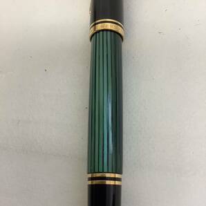 ◯営KU031-A8T60【埼玉発】PELIKAN ペリカン 万年筆 インクセット GUNTHER WAGNER ペン先14C-585刻印有り 現状品の画像4