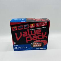 1円スタート【美品】 PSVITA プレイステーション・ヴィータ 本体 PCH-2000 レッド/ブラック バリューパック 箱説付 SONY ソニー_画像2