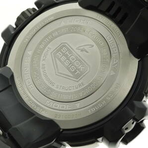 LVSP6-3-10 7T035-3 CASIO カシオ 腕時計 GWN-Q1000MCA G-SHOCK GULF MASTER 電波ソーラー 約145g メンズ ブラック 付属品付き 綺麗の画像6
