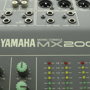 VMPD6-44-10 YAMAHA ヤマハ ミキシング コンソール MX200 MX200-24 MIXING CONSOLE 音響機器 音響機材 箱付き 通電確認済み ジャンクの画像4