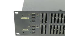 VMPD6-44-2 YAMAHA ヤマハ グラフィックイコライザー MODEL Q2031B GRAPHIC EQUALIZER 音響機器 レコーディング 通電確認済み ジャンク_画像3