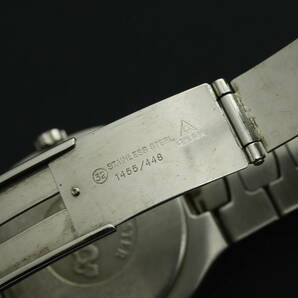 LVSP6-4-4 7T042-4 OMEGA オメガ 腕時計 Seamaster シーマスター ポラリス デイト クォーツ 約85g メンズ コンビ ジャンクの画像9