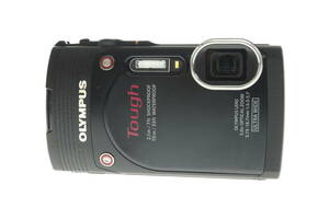 VMPD6-315-12 OLYMPUS オリンパス デジカメ TG-850 Tough コンパクトデジタルカメラ ブラック 付属品付き 動作未確認 ジャンク
