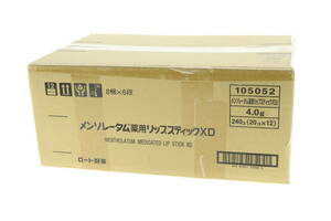 VMPD6-31-12 ロート製薬 リップクリーム メンソレータム 薬用 リップスティックXD リップケア用品 240個入り 保管品 未開封