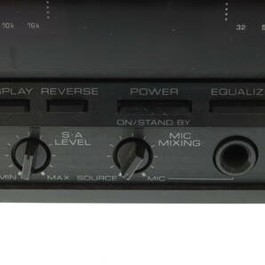 VMPD6-414-8 KENWOOD ケンウッド ステレオ グラフィック イコライザー GE-77E STEREO GRAPHIC EQUALIZER 通電確認済み ジャンクの画像8