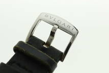 LVSP6-4-32 7T044-2 BVLGARI ブルガリ 腕時計 RT39S レッタンロゴ クォーツ 約30g レディース シルバー 付属品付き ジャンク_画像7