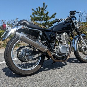 1円スタート SR400 RH01J キャブ ディスク 平成14年式 車検R7年4月の画像4