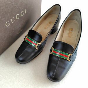 ★使用感少なめ★GUCCI グッチ ビットローファー 22.5cm シェリー