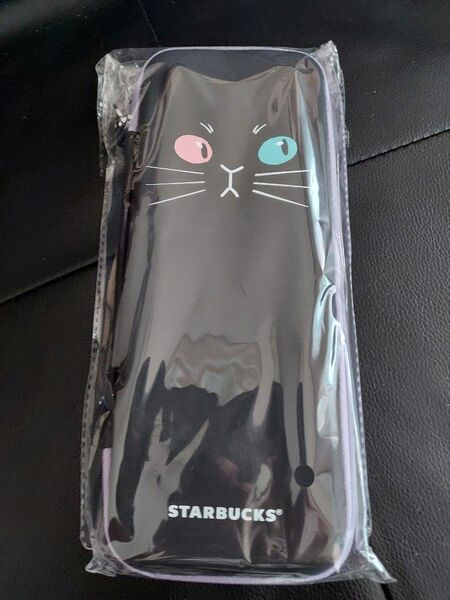 スタバ ハロウィン 2022 黒猫 リユーザブルストローセット&ケース