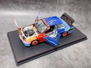 絶版★Paul'sModelArt 1/18 Art Car Museum Edition BMW M3 Gruppe A 