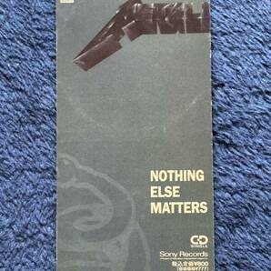 METALLICA / メタリカ Nothing Else Matters 国内盤  短冊CDシングル 廃盤の画像1