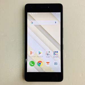 【中古】[ 京セラ ] Qua phone QZ KYV44 インディゴ　/ SIMロック解除済 / 白ロム