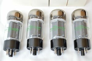 未使用!　7581A Philips 6L6GC 互換品 Matched Quad 4本セット　マッチドクアッド　1円スタート