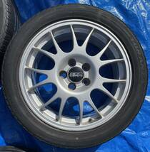 トヨタ30セルシオ　純正　BBS鍛造ホイール　18×7.5JJ オフセット＋45 FORGED RG393 PCD 114.3mm タイヤ245/45 R18_画像4