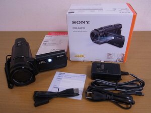 * Sony 4K video camera FDR-AXP35 2015 year black guarantee none, present condition delivery 