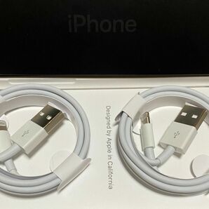 iPhone充電器 ライトニングケーブル　Apple　1m2本セット typeA USBケーブル 純正同等品　高品質