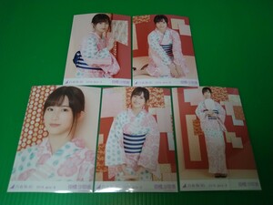 乃木坂46 【掛橋沙耶香】 2019 July - Ⅱ 浴衣 生写真 ５種コンプ 座り 壁 レアポーズ レアカット レア