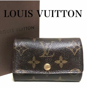 LOUIS VUITTON ルイヴィトン モノグラム ミルティクレ6 キーケース