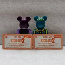 激レア品☆BE＠RBRICK/SERIES26/HERO/KICK-ASS-2/HIT-GIRL & KICK-ASS/表＆裏/100%☆希少_画像2