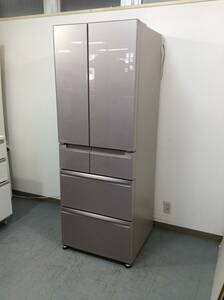 YJT8537[MITSUBISHI/ Mitsubishi 6 door refrigerator ] beautiful goods 2017 year made MR-WX47C-F consumer electronics kitchen refrigeration freezer French door automatic icemaker 470L